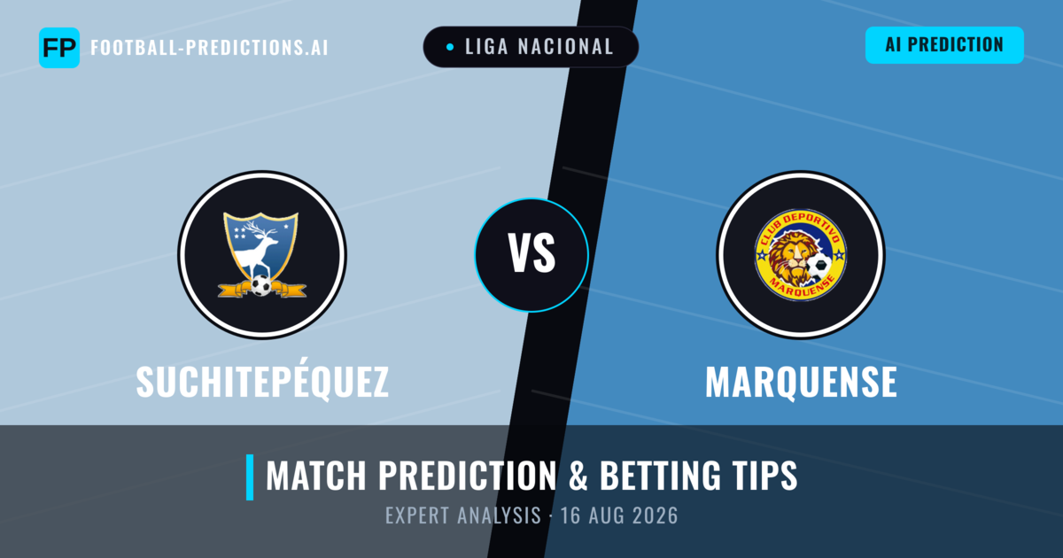 Suchitepéquez vs Marquense — match prediction & preview