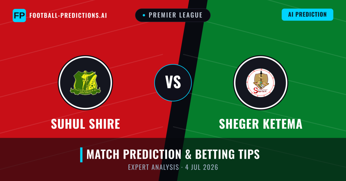 Suhul Shire vs Sheger Ketema — match prediction & preview