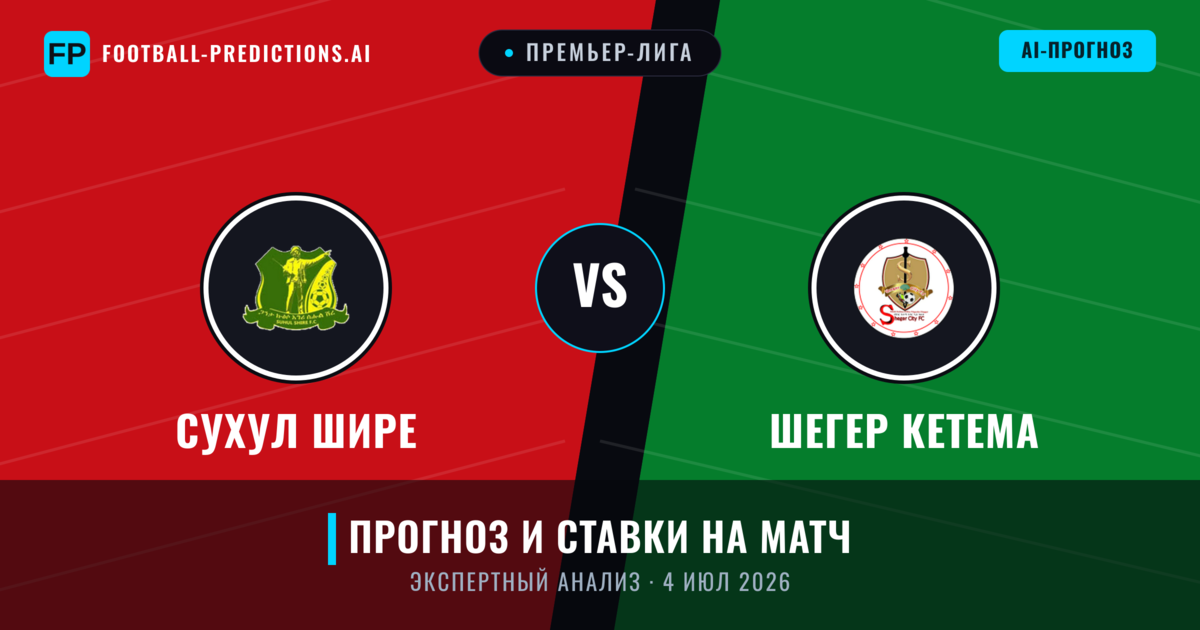 Сухул Шире – Шегер Кетема — прогноз и превью матча