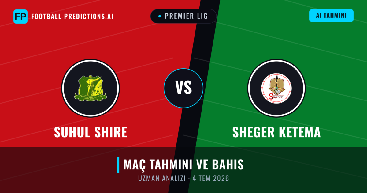 Suhul Shire - Sheger Ketema — maç tahmini ve önizleme