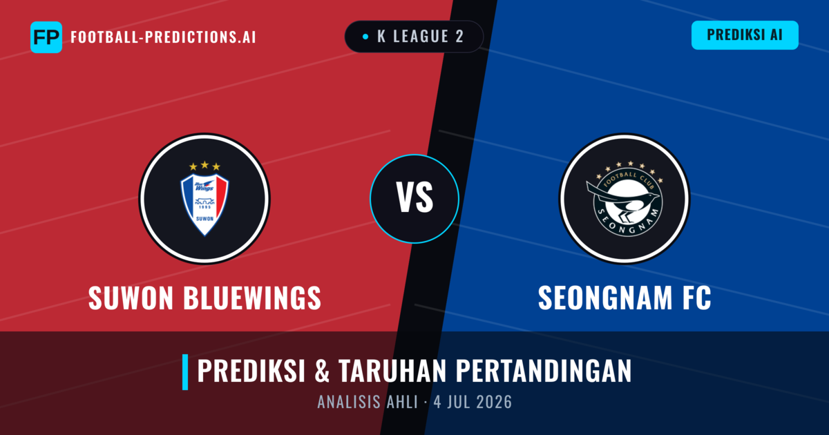 Suwon Bluewings vs Seongnam FC — prediksi dan pratinjau pertandingan