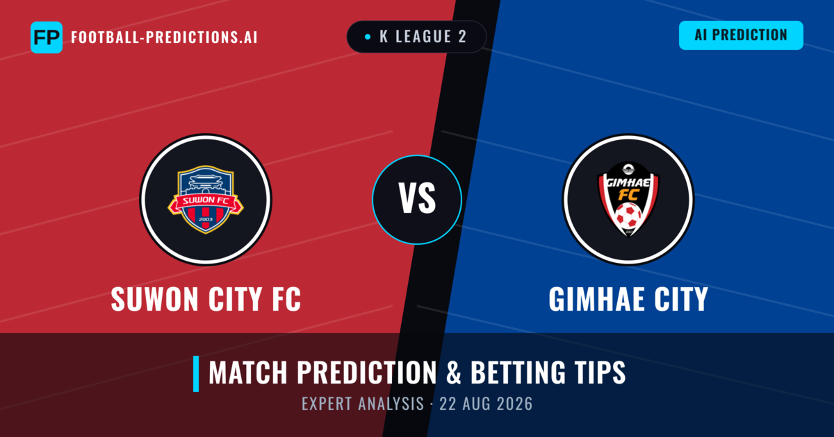 Suwon City FC vs Gimhae City — match prediction & preview