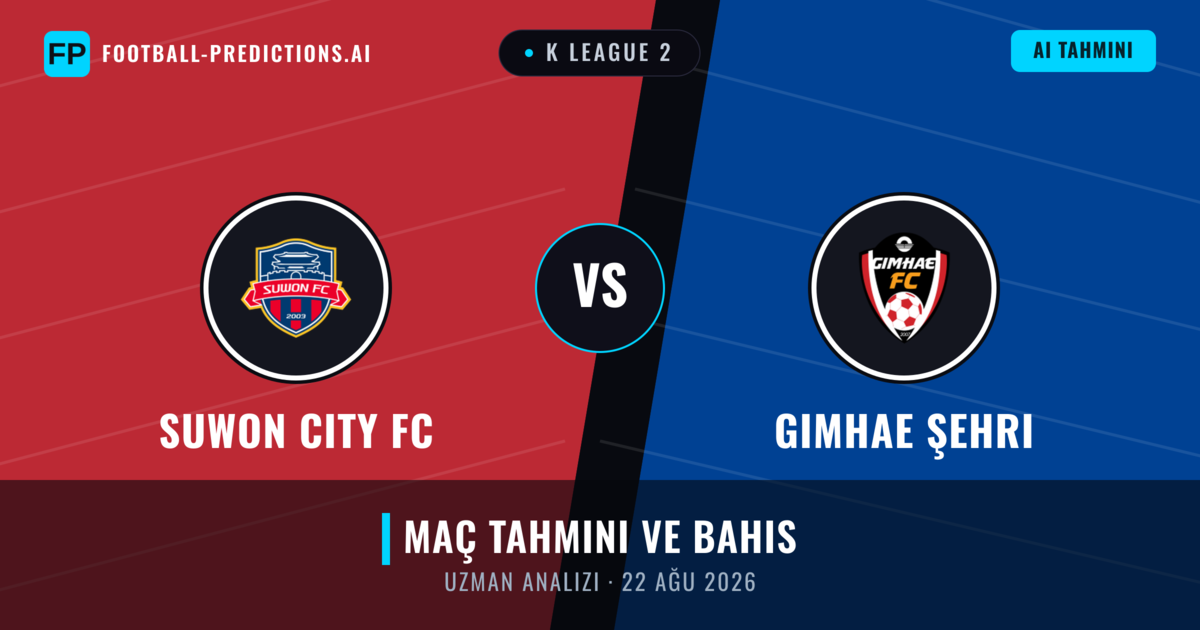 Suwon City FC - Gimhae Şehri — maç tahmini ve önizleme