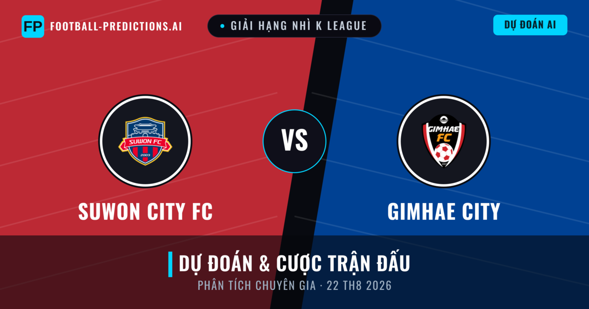Suwon City FC vs Gimhae City — dự đoán và xem trước trận đấu