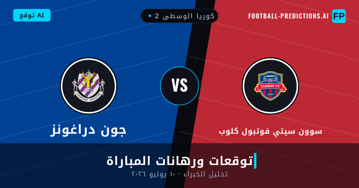 سوون سيتي فوتبول كلوب ضد جون دراغونز — توقعات ومعاينة المباراة