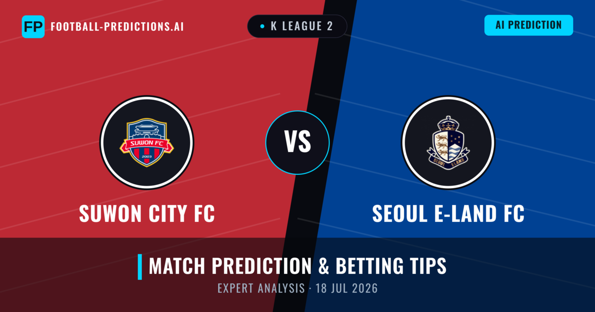 Suwon City FC vs Seoul E-Land FC — match prediction & preview