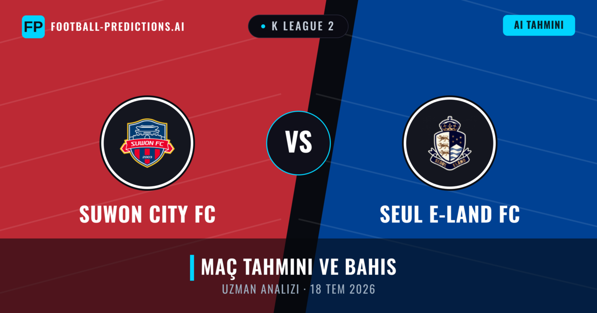 Suwon City FC - Seul E-Land FC — maç tahmini ve önizleme