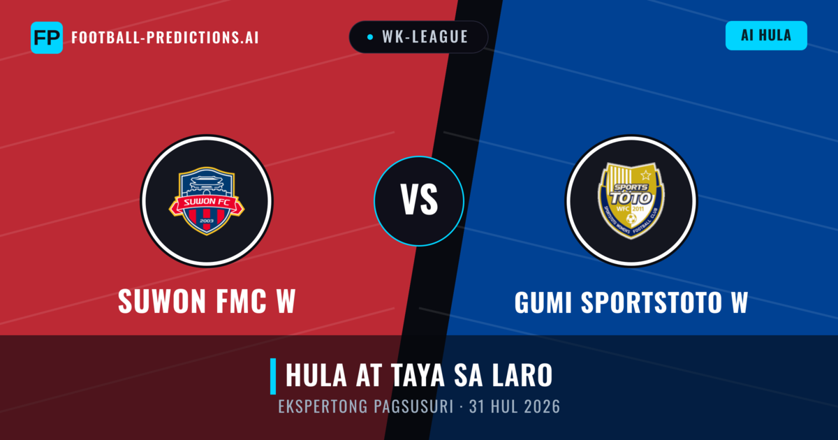Suwon FMC W vs Gumi Sportstoto W — hula at preview ng laban