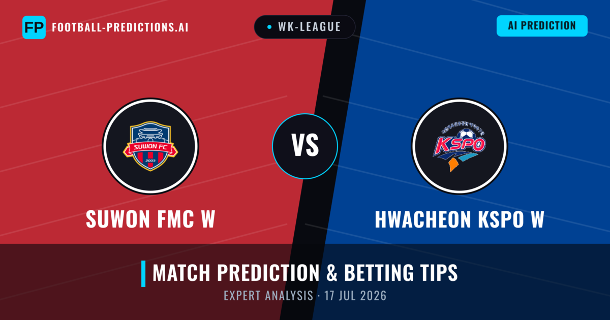 Suwon FMC W vs Hwacheon KSPO W — match prediction & preview