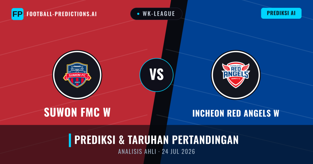 Suwon FMC W vs Incheon Red Angels W — prediksi dan pratinjau pertandingan