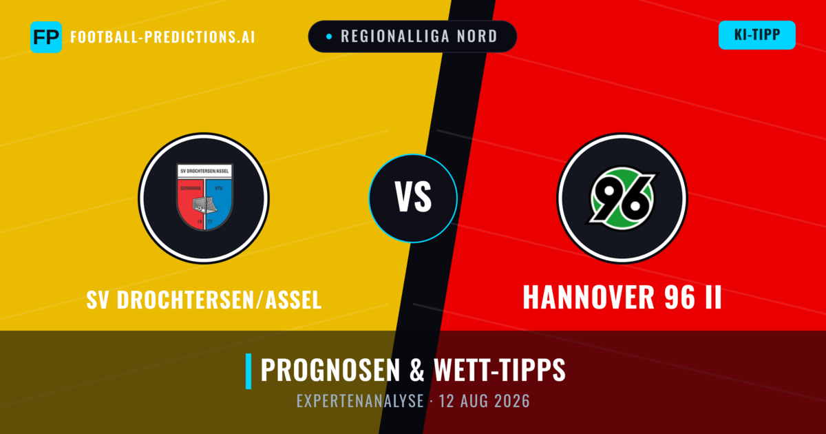 SV Drochtersen/Assel vs Hannover 96 II — Prognose und Spielvorschau