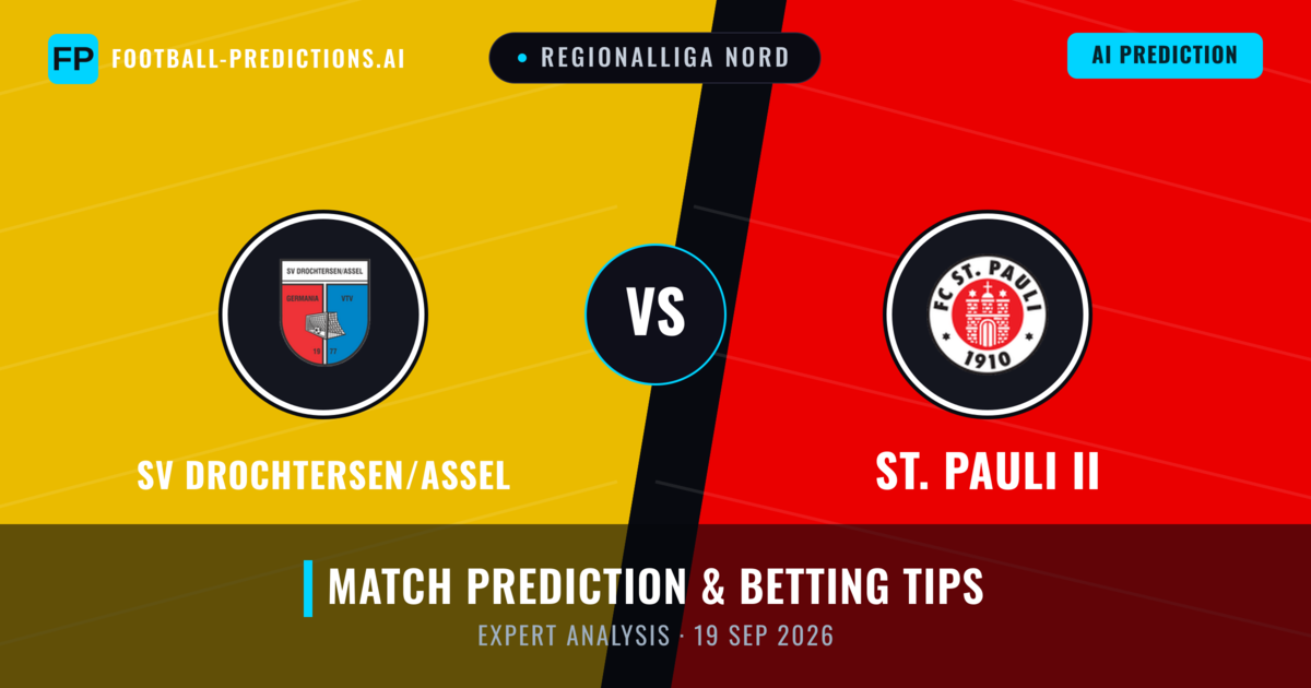 SV Drochtersen/Assel vs St. Pauli II — match prediction & preview