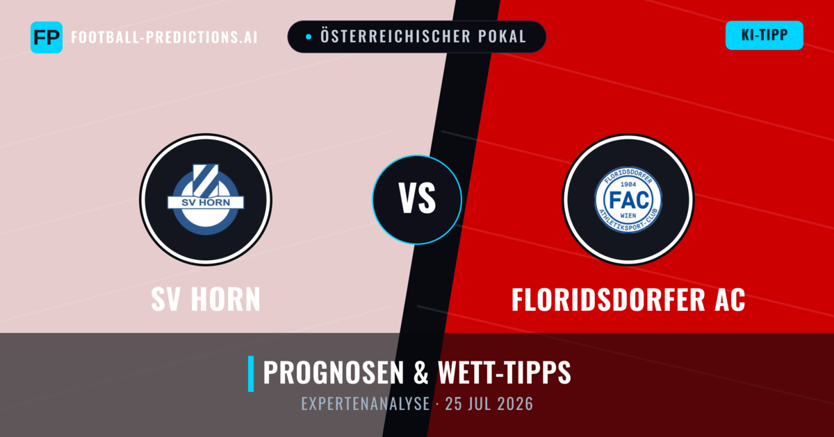 SV Horn vs Floridsdorfer AC — Prognose und Spielvorschau