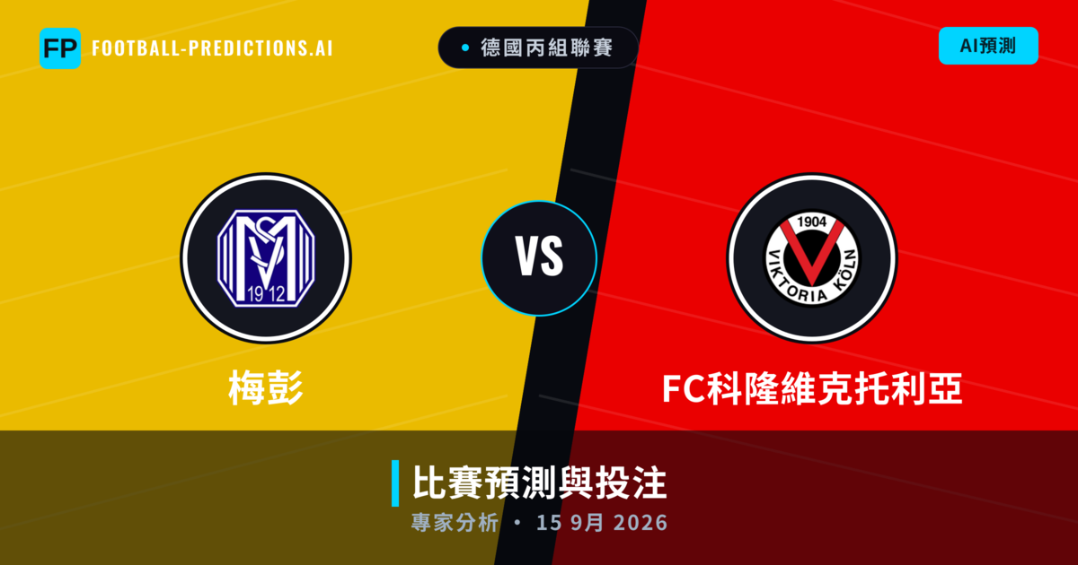 梅彭 vs FC科隆維克托利亞 — 比赛预测和前瞻