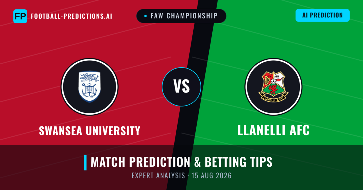 Swansea University vs llanelli AFC — match prediction & preview