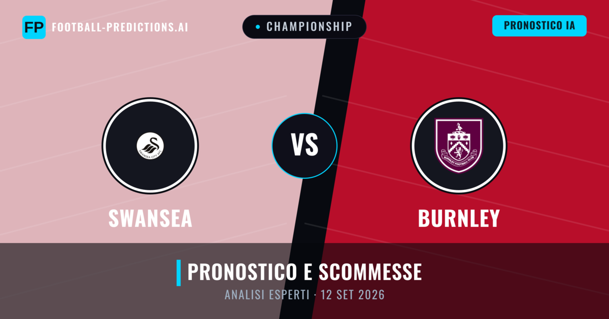 Swansea vs Burnley — pronostico e anteprima del match