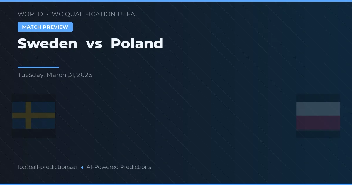 Swedia vs Polandia — prediksi dan pratinjau pertandingan