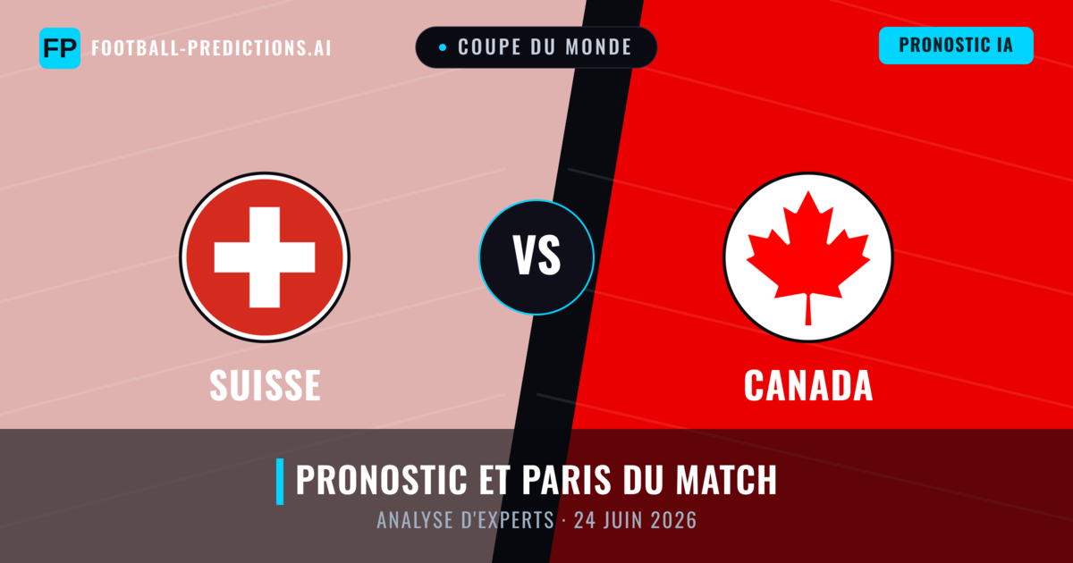 Suisse vs Canada — pronostic et avant-match