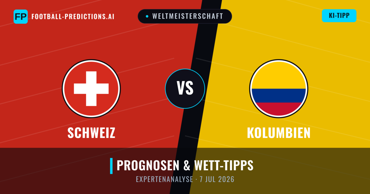 Schweiz vs Kolumbien — Prognose und Spielvorschau