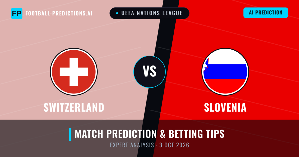 Switzerland vs Slovenia — match prediction & preview