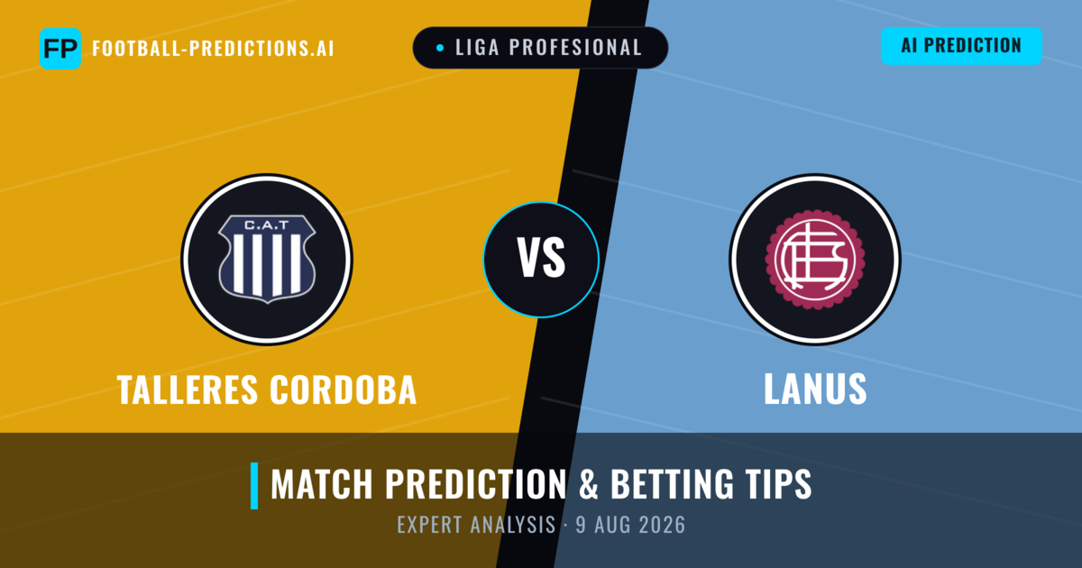 Talleres Cordoba vs Lanus — match prediction & preview