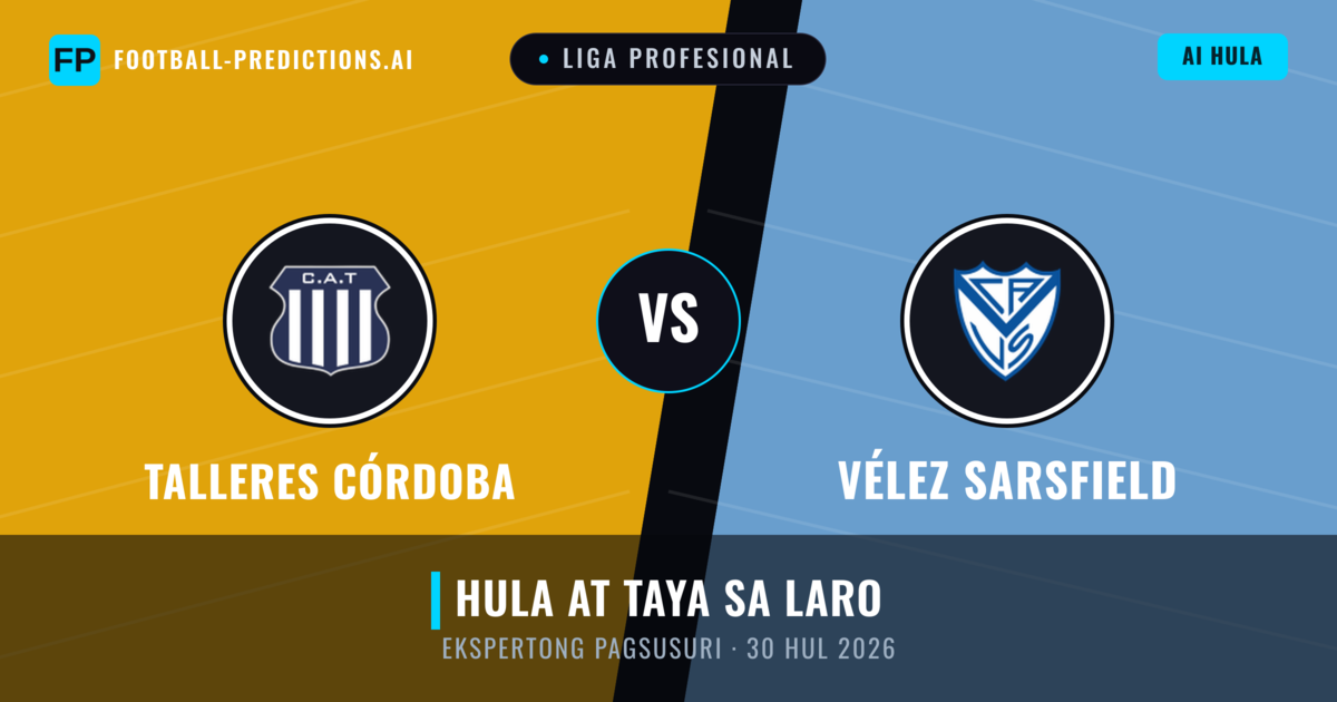 Talleres Córdoba vs Vélez Sarsfield — hula at preview ng laban