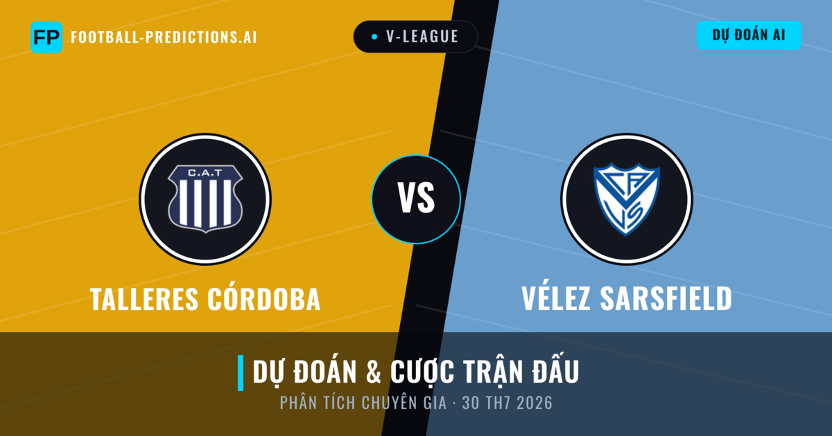Talleres Córdoba vs Vélez Sarsfield — dự đoán và xem trước trận đấu