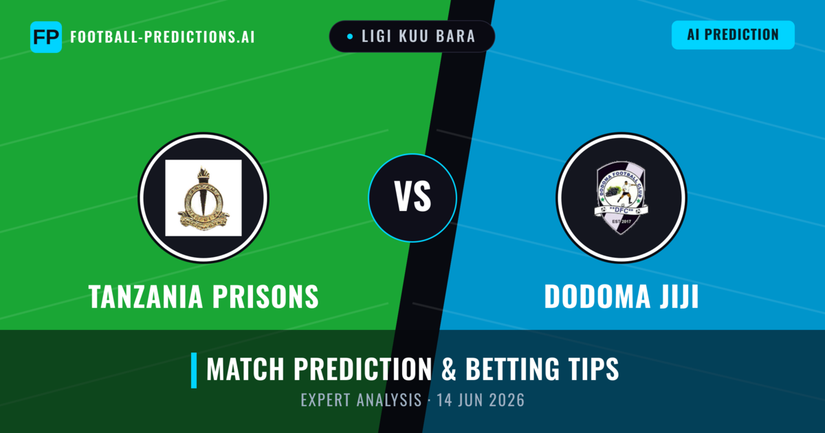 Tanzania Prisons vs Dodoma Jiji — match prediction & preview