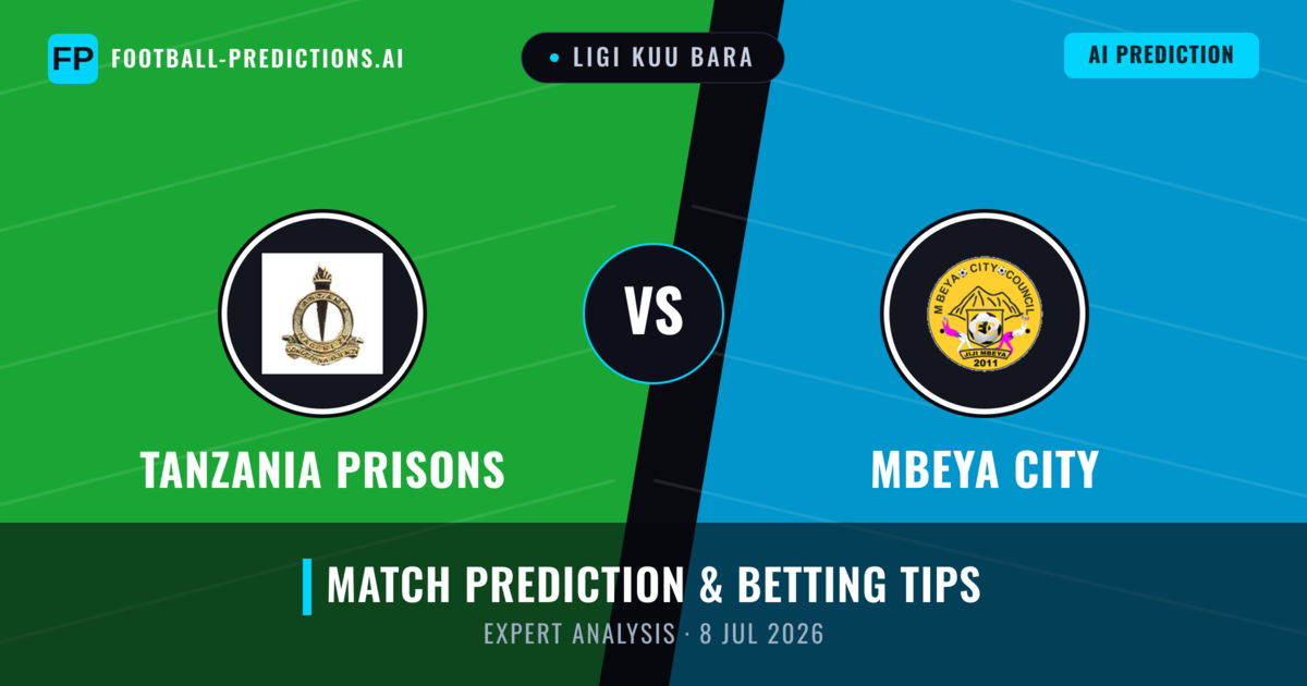 Tanzania Prisons vs Mbeya City — match prediction & preview