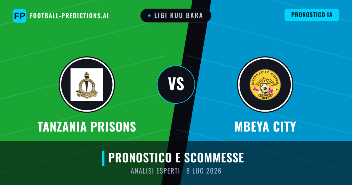 Tanzania Prisons vs Mbeya City — pronostico e anteprima del match