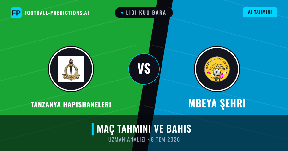 Tanzanya Hapishaneleri - Mbeya Şehri — maç tahmini ve önizleme