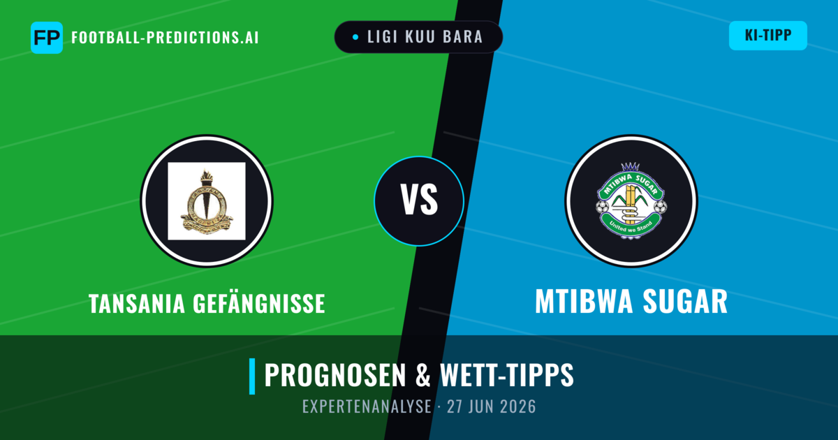 Tansania Gefängnisse vs Mtibwa Sugar — Prognose und Spielvorschau