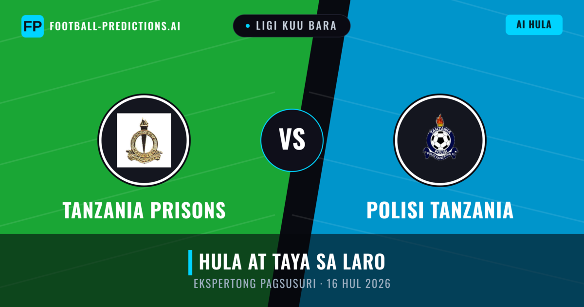 Tanzania Prisons vs Polisi Tanzania — hula at preview ng laban
