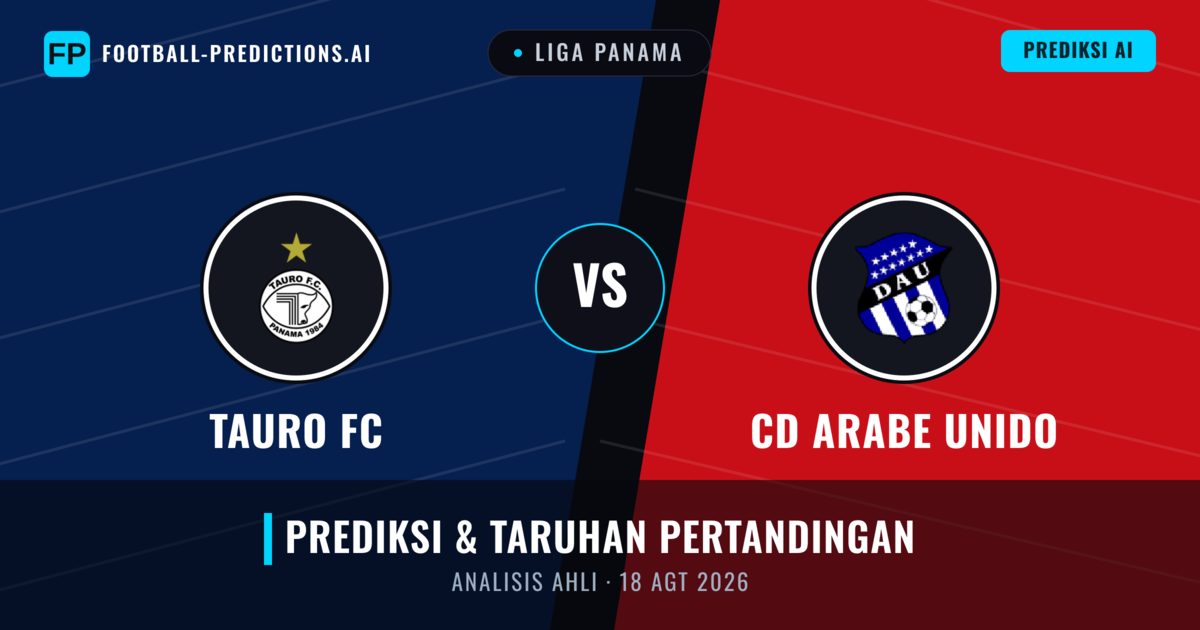 Tauro FC vs CD Arabe Unido — prediksi dan pratinjau pertandingan