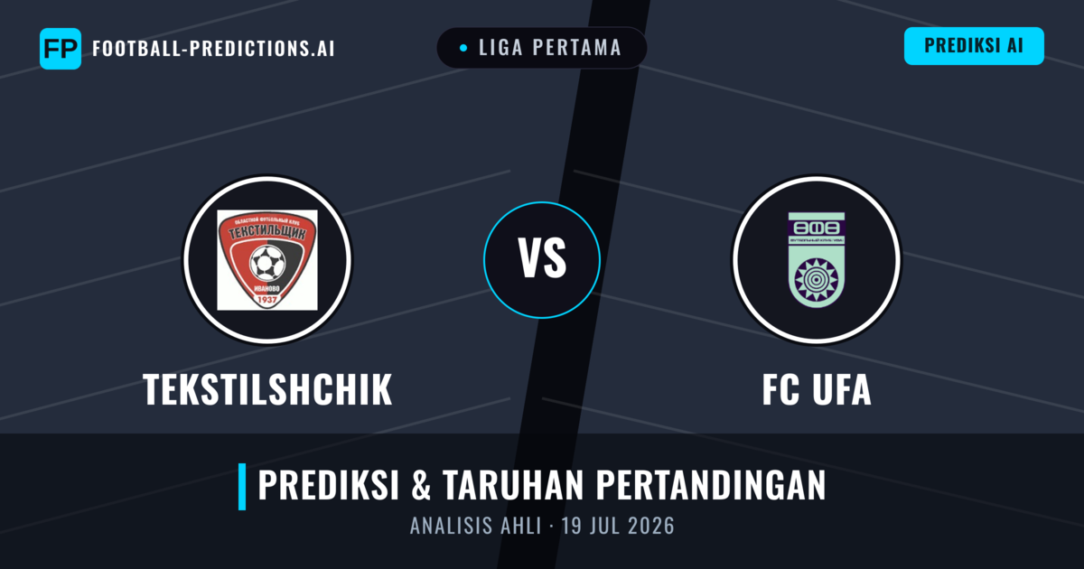 Tekstilshchik vs FC UFA — prediksi dan pratinjau pertandingan