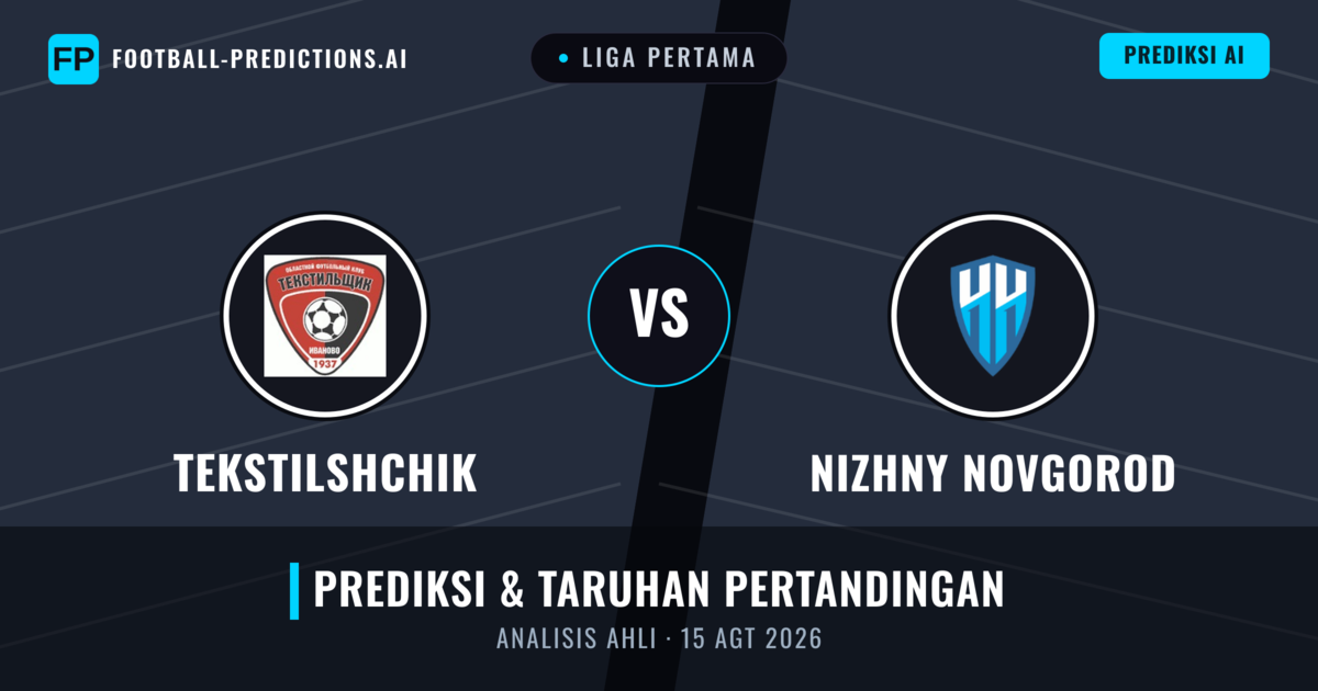 Tekstilshchik vs Nizhny Novgorod — prediksi dan pratinjau pertandingan