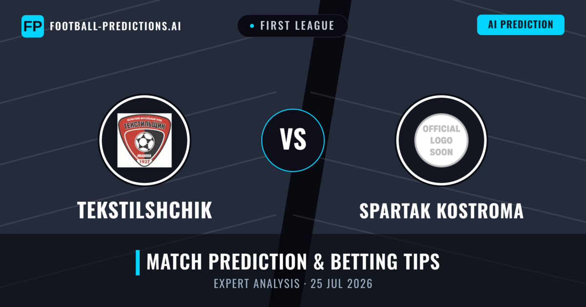 Tekstilshchik vs Spartak Kostroma — match prediction & preview