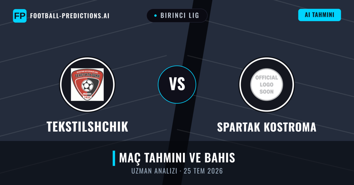 Tekstilshchik - Spartak Kostroma — maç tahmini ve önizleme