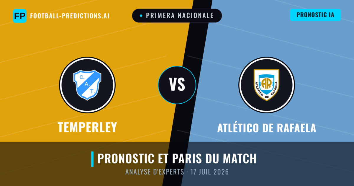 Temperley vs Atlético de Rafaela — pronostic et avant-match
