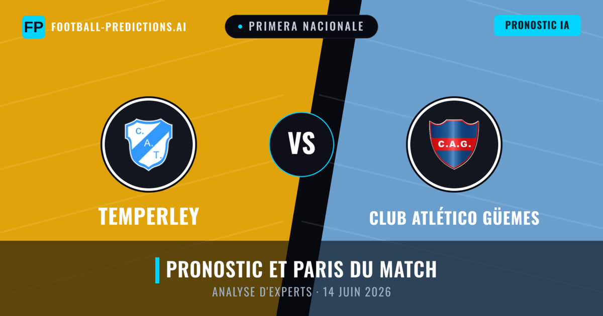 Temperley vs Club Atlético Güemes — pronostic et avant-match