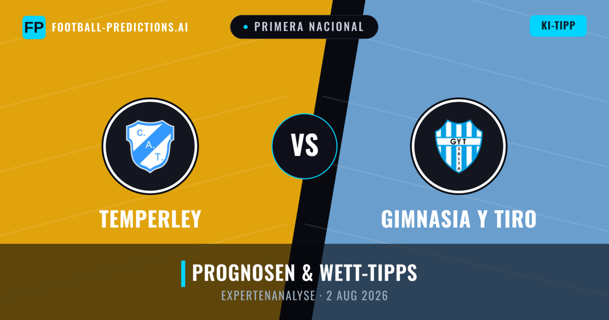 Temperley vs Gimnasia y Tiro — Prognose und Spielvorschau
