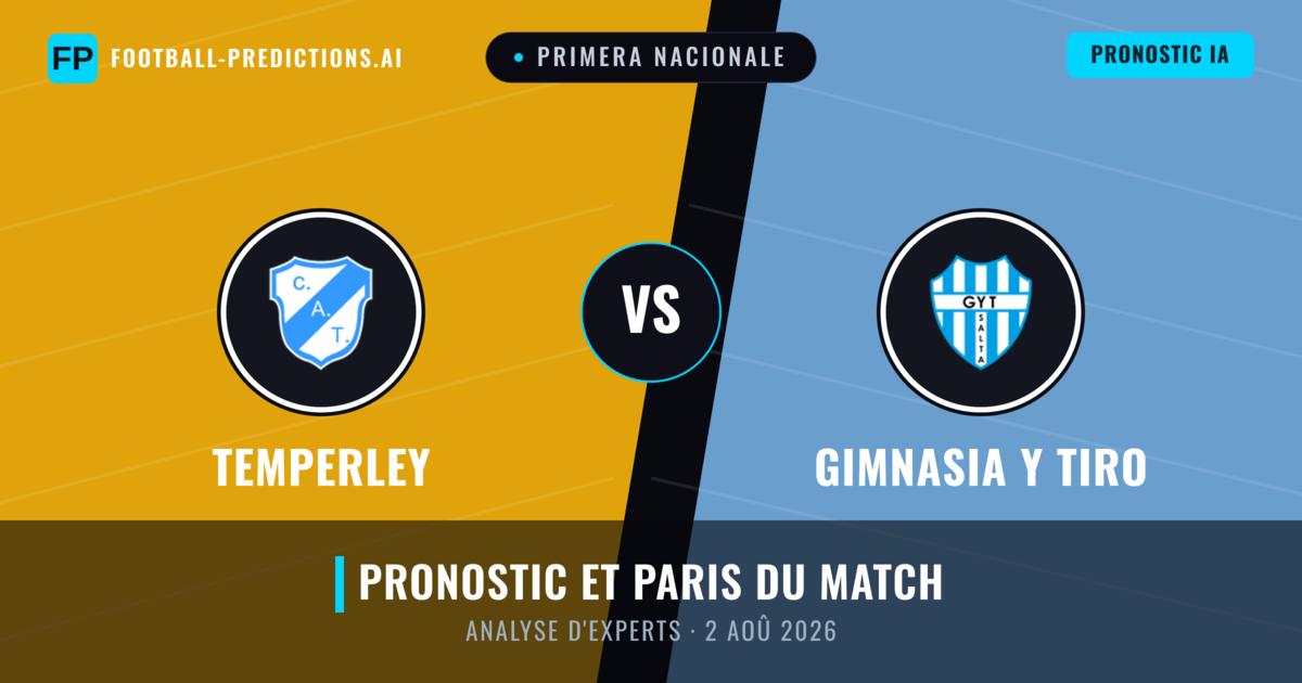 Temperley vs Gimnasia y Tiro — pronostic et avant-match