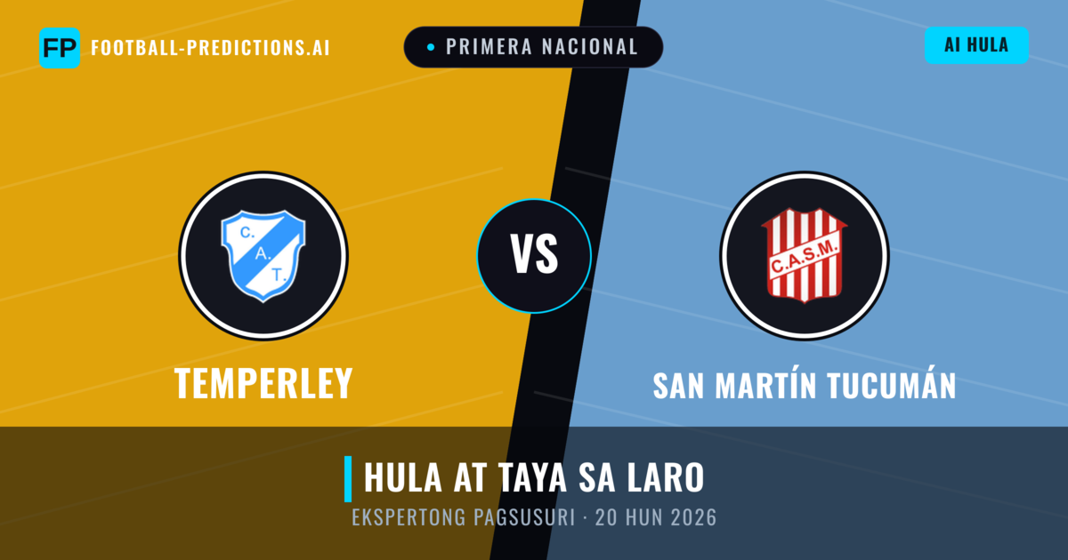 Temperley vs San Martín Tucumán — hula at preview ng laban