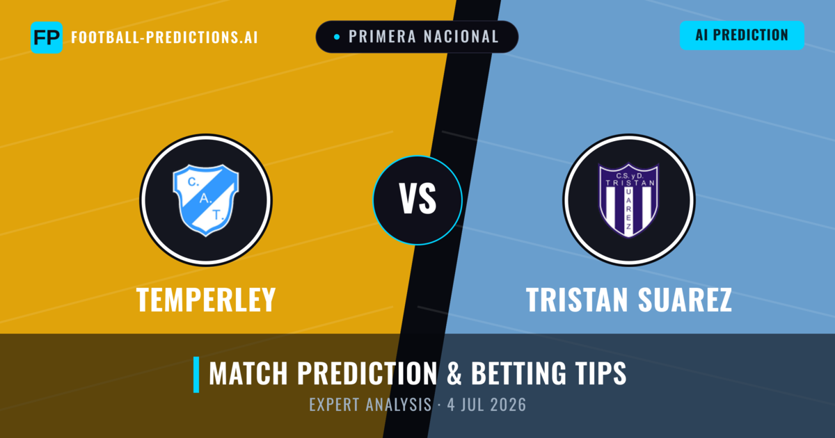 Temperley vs Tristan Suarez — match prediction & preview