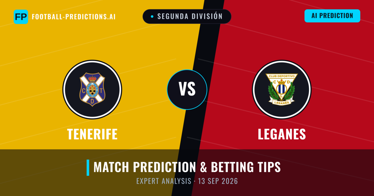 Tenerife vs Leganes — match prediction & preview
