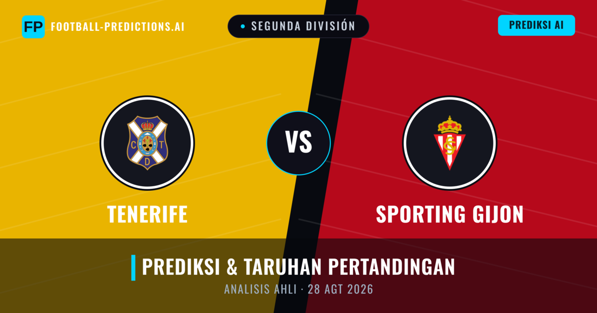 Tenerife vs Sporting Gijon — prediksi dan pratinjau pertandingan
