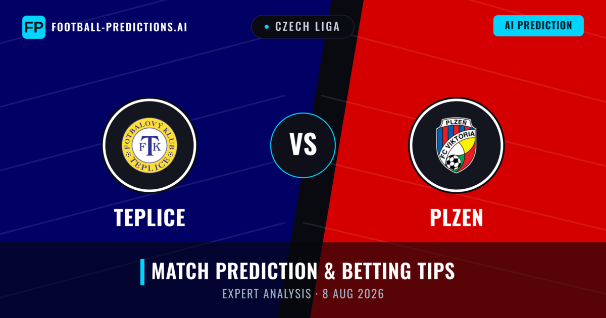 Teplice vs Plzen — match prediction & preview