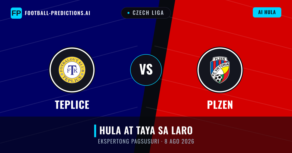 Teplice vs Plzen — hula at preview ng laban