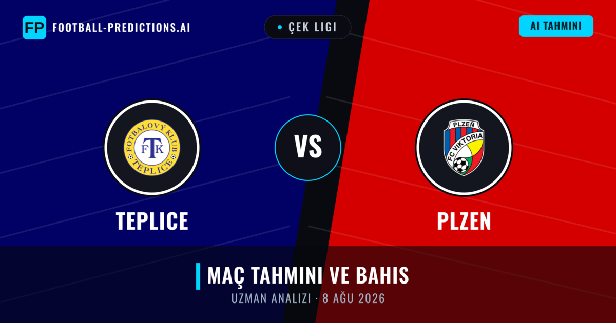 Teplice - Plzen — maç tahmini ve önizleme