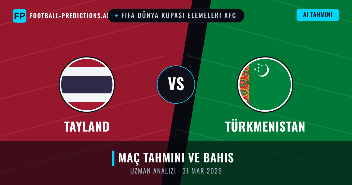 Tayland - Türkmenistan — maç tahmini ve önizleme